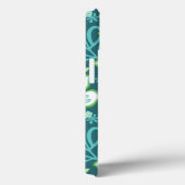 Coques Case-Mate iPhone Surf JUNGLE (COMBO TURQUOISE) (Verso / Droite)