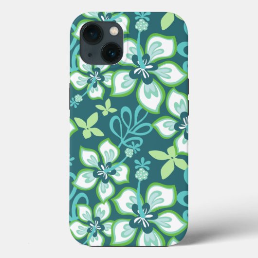Coques Case-Mate iPhone Surf JUNGLE (COMBO TURQUOISE) (Verso)