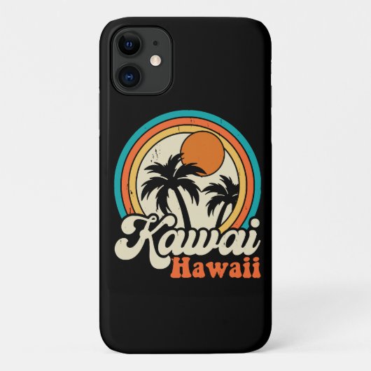 Coques Case-Mate iPhone Surf Kawaii Hawaï (Dos)
