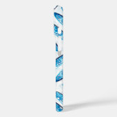 Coques Case-Mate iPhone Surf Motif bleu (Verso / Gauche)