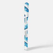 Coques Case-Mate iPhone Surf Motif bleu (Verso / Droite)