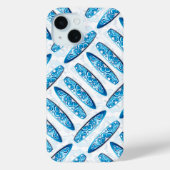 Coques Case-Mate iPhone Surf Motif bleu (Verso)