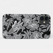 Coques Case-Mate iPhone Surf Pareau Hawaiian Hibiscus Surf Grey (Dos (Horizontal))