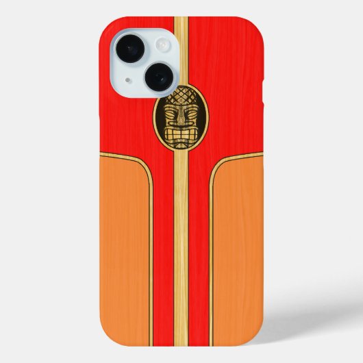 Coques Case-Mate iPhone Surf Retro Tiki (Verso)