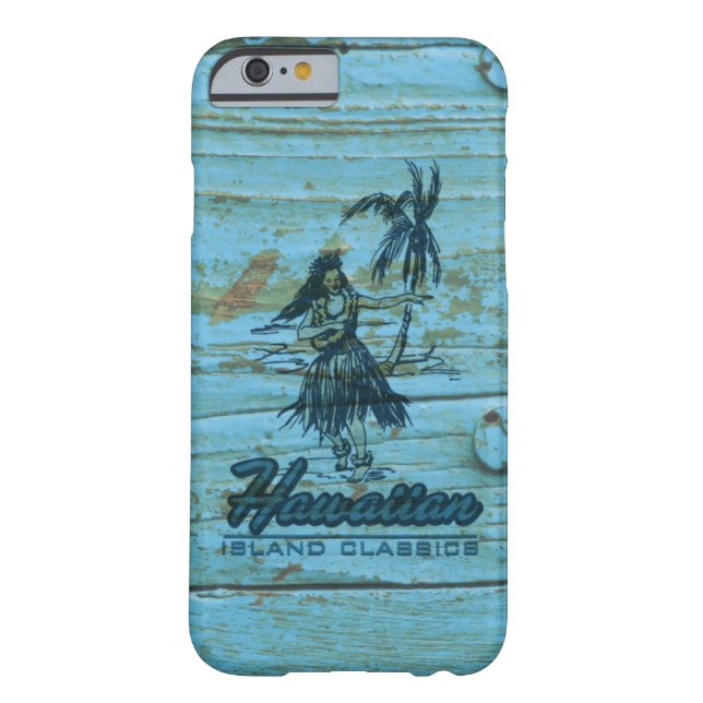 Coques Case-Mate iPhone Surf Shack Hawaiian Faux Wood (Dos)