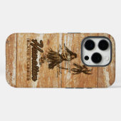 Coques Case-Mate iPhone Surf Shack Hawaiian Faux Wood Surboard (Verso (horizontal))