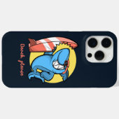 Coques Case-Mate iPhone Surf Shark Beach S'il vous plaît (Verso (horizontal))