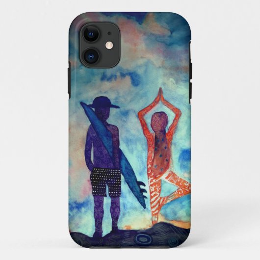 Coques Case-Mate iPhone Surf Yoga iPhone SE + iPhone 5/5S, à peine là (Dos)