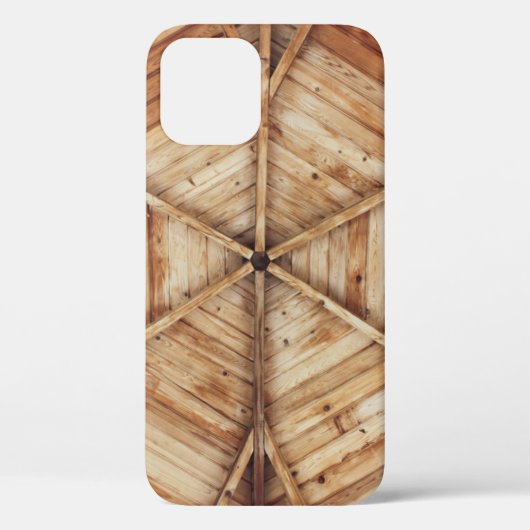 Coques Case-Mate iPhone Surface Brown en bois (Verso)