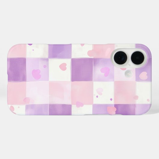Coques Case-Mate iPhone Surface composée Lavender (Verso (horizontal))