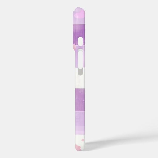 Coques Case-Mate iPhone Surface composée Lavender (Verso / Gauche)