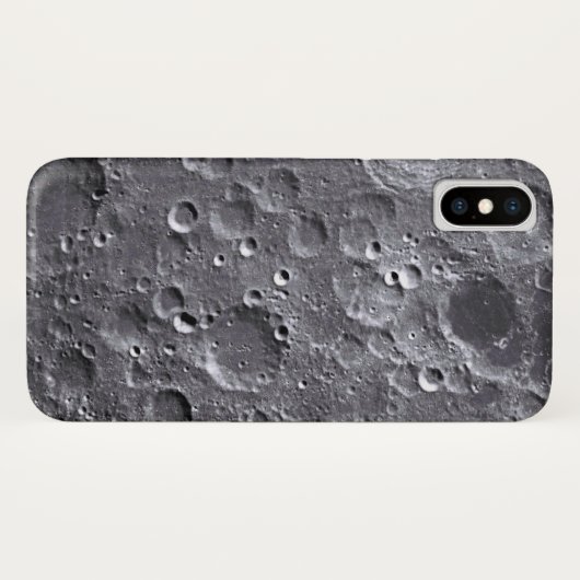 Coques Case-Mate iPhone Surface de lune (Dos (Horizontal))