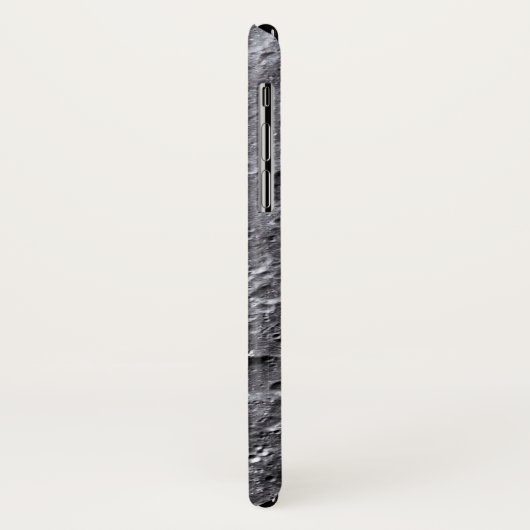 Coques Case-Mate iPhone Surface de lune (Dos/Gauche)