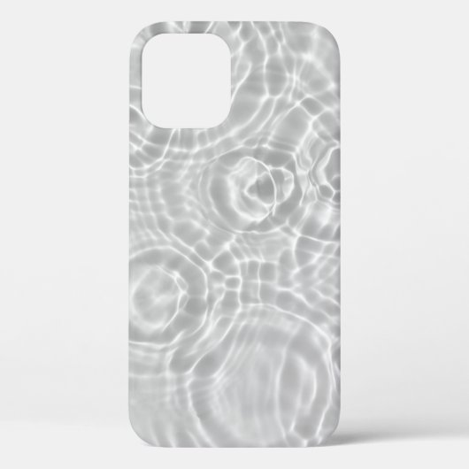 Coques Case-Mate iPhone Surface d'eau claire Texture Abstraite (Verso)