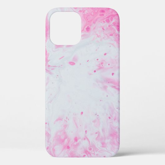 Coques Case-Mate iPhone Surface d'eau rose et bleue (Verso)