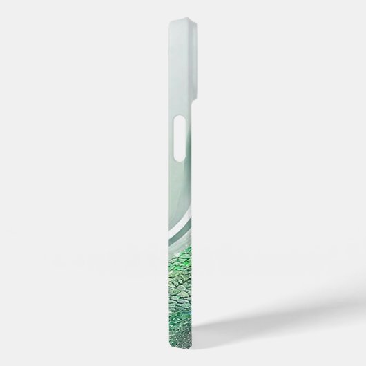 Coques Case-Mate iPhone Surface Étincelante Avec Motifs Bio (Verso / Droite)