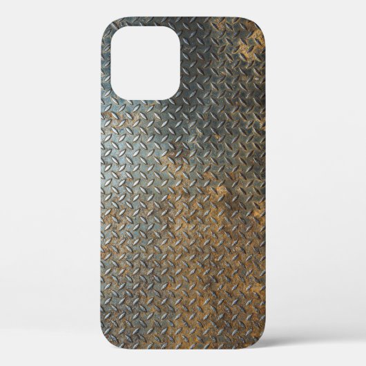 Coques Case-Mate iPhone Surface métallique, arrière - plan de texture réfl (Verso)