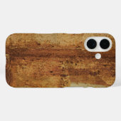 Coques Case-Mate iPhone Surface métallique rouillée (Verso (horizontal))