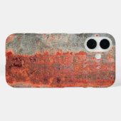 Coques Case-Mate iPhone Surface métallique rouillée avec des racks (Verso (horizontal))