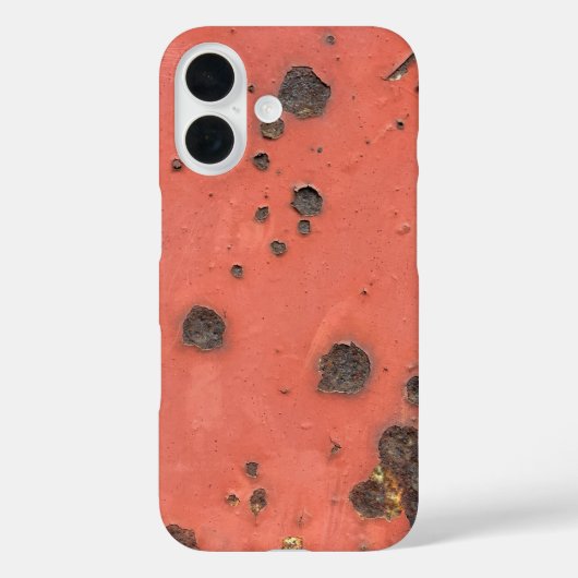 Coques Case-Mate iPhone Surface rouillée patinée (Verso)