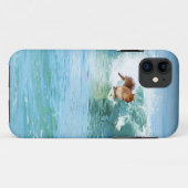 Coques Case-Mate iPhone Surfer d'écureuil sur la mer (Dos (Horizontal))