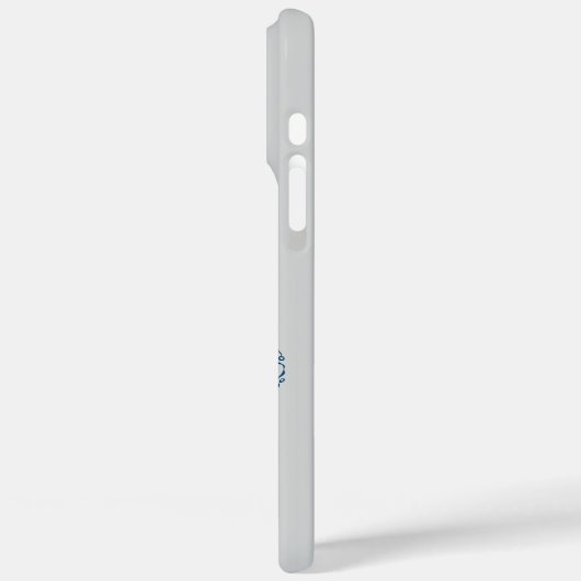 Coques Case-Mate iPhone Surfer en bleu (Verso / Gauche)