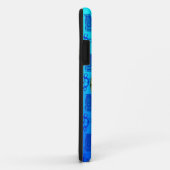 Coques Case-Mate iPhone Surfer en cercle en bambou (Dos/Droite)