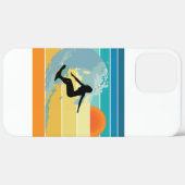 Coques Case-Mate iPhone Surfer Girl Sunset Vintage (Verso / Droite)
