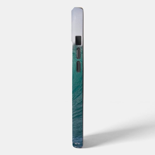 Coques Case-Mate iPhone Surfer silhouette Catching a huge wave Personalize (Verso / Gauche)