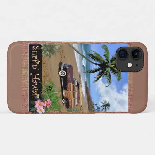 Coques Case-Mate iPhone Surfin' Hawaii (Dos (Horizontal))