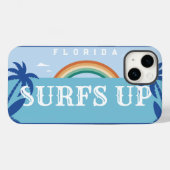 Coques Case-Mate iPhone SURFS customisés EN HAUT FLORIDE (Verso (horizontal))