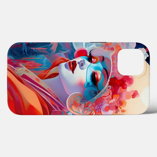 Coques Case-Mate iPhone Surreal Lady Imaginaire Art (Verso (horizontal))