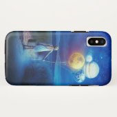 Coques Case-Mate iPhone Surreal se déplace vers son avenir (Dos (Horizontal))