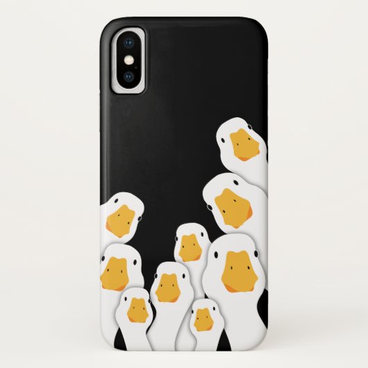 Coques Case-Mate iPhone Surveillance inquiétante : surveillance des oies d (Dos)