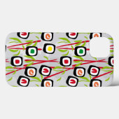 Coques Case-Mate iPhone Sushi background (Verso (horizontal))
