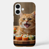 Coques Case-Mate iPhone Sushi Cat Feast (Verso)