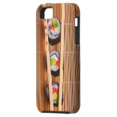 Coques Case-Mate iPhone Sushi et baguettes en bois (Dos gauche)