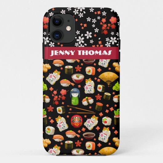 Coques Case-Mate iPhone sushi japonais (Dos)