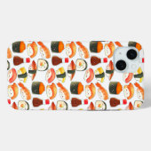 Coques Case-Mate iPhone Sushi japonais mignon (Verso (horizontal))