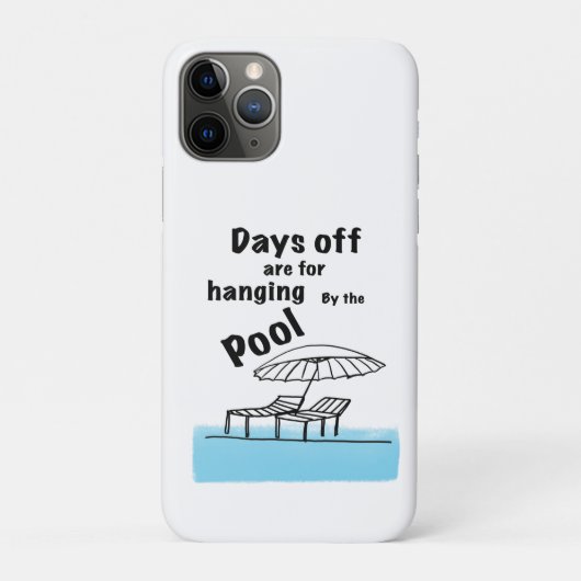 Coques Case-Mate iPhone Suspendu au bord de la piscine (Dos)