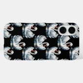 Coques Case-Mate iPhone Swan Birds Design Motif (Verso (horizontal))