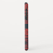 Coques Case-Mate iPhone Sweat Rouge Noir Motif Noël personnalisé (Dos/Gauche)