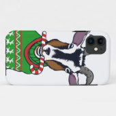 Coques Case-Mate iPhone Sweater de Goat Christmas (Dos (Horizontal))