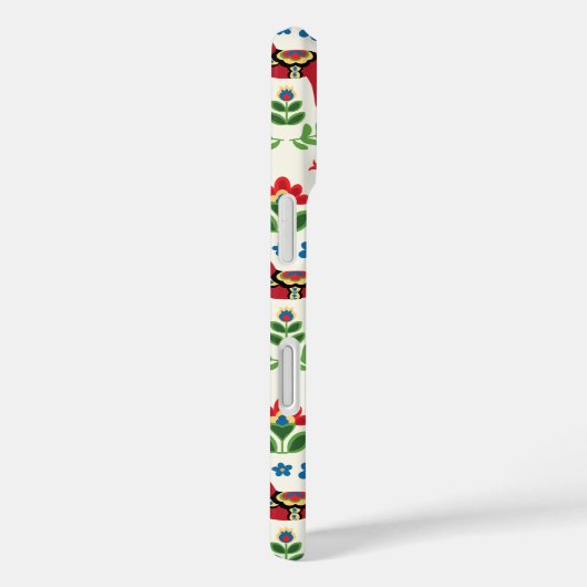 Coques Case-Mate iPhone Swedish Dala Horses Red (Verso / Droite)