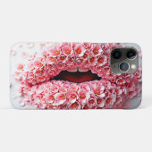 Coques Case-Mate iPhone Sweet Bloom Lips Art (Dos (Horizontal))