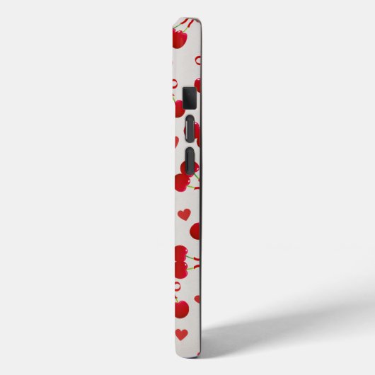 Coques Case-Mate iPhone Sweet Cherry Bow iPhone 15 Case 🍒 (Verso / Gauche)
