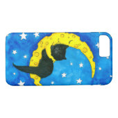 Coques Case-Mate iPhone Sweet Dreams Chat noir par Bihrle (Dos (Horizontal))