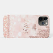 Coques Case-Mate iPhone Sweet Girl Rose (Dos (Horizontal))