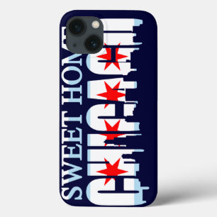 Coques Pour iPhone Sweet Home Chicago Flag Skyline