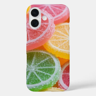Coques iPhone 16 Sweet Jelly Fruit Slices